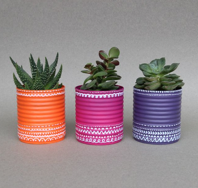 Plantas em casa, Vasos de planta artesanais