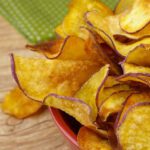 batata doce crocante na airfryer